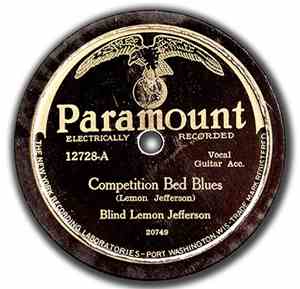 Blind Lemon Jefferson - Competition Bed Blues / Sad News Blues
