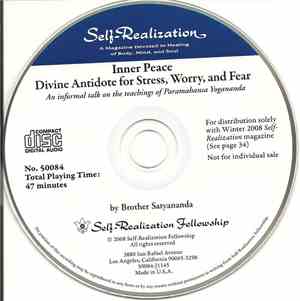 Brother Satyananda - Inner Peace - Divine Antidote For Stress, Worry, And F ...