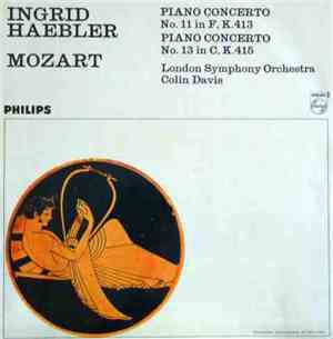 Ingrid Haebler, Mozart – London Symphony Orchestra, Colin Davis - Piano Con ...