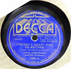 Louis Armstrong And His Orchestra - I've Got A Heart Full Of Rhythm / Alexa ...