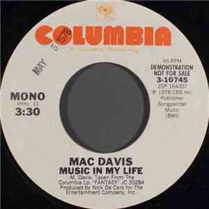 Mac Davis - Music In My Life