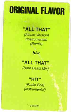 Orignial Flavor - All That