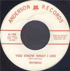Rivieras  - You Know What I Like / You Were On My Mind