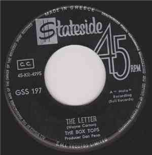 The Box Tops - The Letter / Happy Times