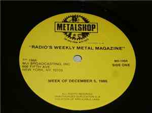 Various - Metalshop - Radio's Weekly Metal Magazine (Week Of December 5, 19 ...