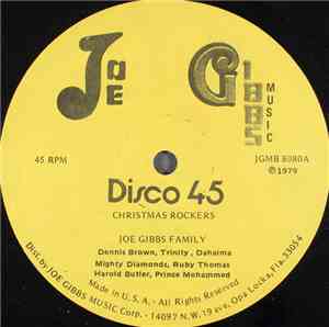 Joe Gibbs Family - Christmas Rockers