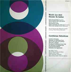 Choral-Schola Des Stiftes Einsiedeln, Pater Roman Bannwart, Max Meili, Mich ...