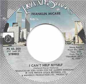 Franklin Micare - I Can't Help Myself