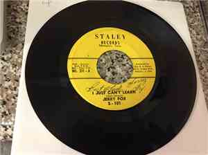 Jerry Fox - I Just Can't Learn / Jealousy