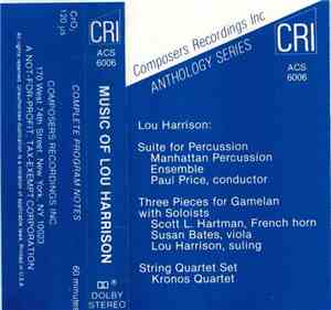Lou Harrison - Music Of Lou Harrison