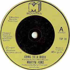 Martyn Ford - Going To A Disco