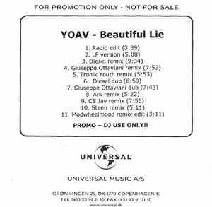 Yoav - Beautiful Lie