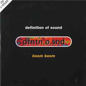 Dfntn.ø.snd - Boom Boom