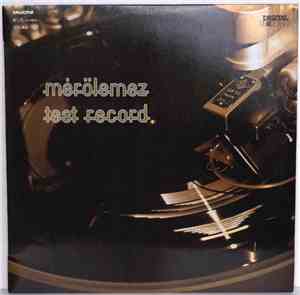 No Artist - Mérőlemez (Test Record)
