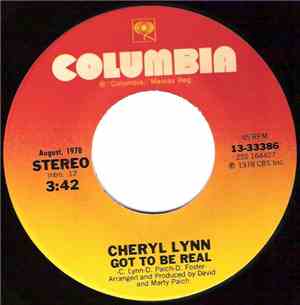 Cheryl Lynn - Got To Be Real / Star Love