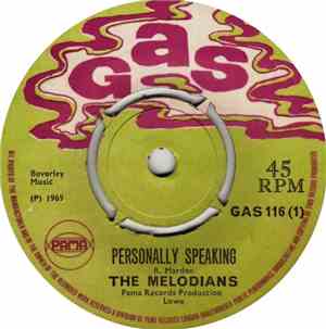 The Melodians / Lloyd Robinson - Personally Speaking / Trouble Trouble
