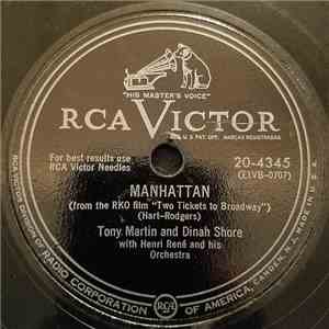 Tony Martin  And Dinah Shore - Manhattan / If You Catch A Little Cold