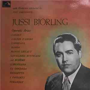 Jussi Björling - Jussi Bjorling with Orchestra conducted by NILS GREVILLIUS
