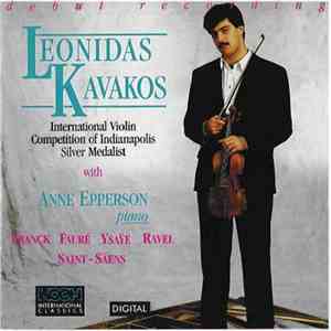 Leonidas Kavakos, Anne Epperson - Debut Recording (International Violin Com ...