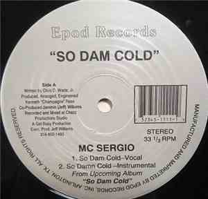 MC Sergio  - Child Support / So Dam Cold
