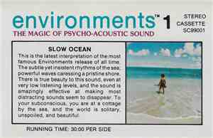 No Artist - Environments 1 (The Music Of The Future / The Magic Of Psycho-Acoustic Sound) - Slow Ocean