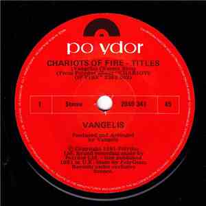 Vangelis - Chariots Of Fire