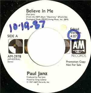 Paul Janz - Believe In Me