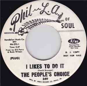 People's Choice, The - I Likes To Do It / Big Ladies Man