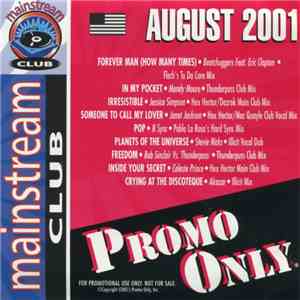 Various - Promo Only Mainstream Club: August 2001