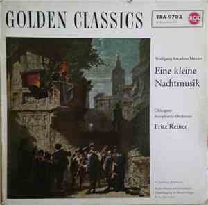 Wolfgang Amadeus Mozart, Chicagoer Symphonie-Orchester, Fritz Reiner - Eine ...