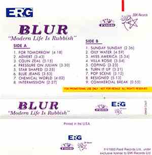 Blur - Modern Life Is Rubbish