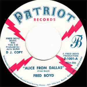 Fred Boyd - Alice From Dallas/J.D.'s Back In Cullman County