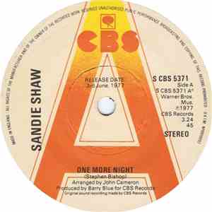 Sandie Shaw - One More Night