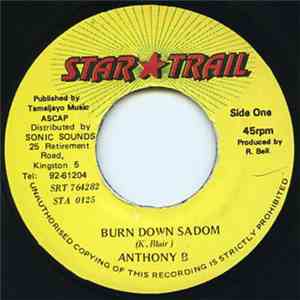 Anthony B - Burn Down Sadom