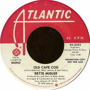 Bette Midler - Old Cape Cod