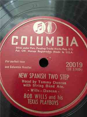 Bob Willis And His Texas Playboys - New Spanish Two Step / Roly-Poly