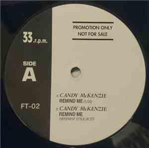 Candy Mckenzie / Sonie  - Remind Me / Reggae Sensation