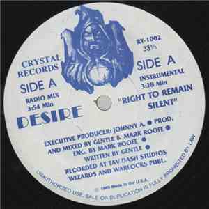 Desire  - Right To Remain Silent