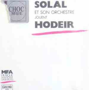 Martial Solal & Et Son Orchestre Jouent André Hodeir - Martial Solal Et Son ...