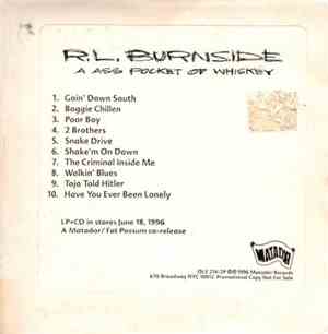 R.L. Burnside - A Ass Pocket Of Whiskey