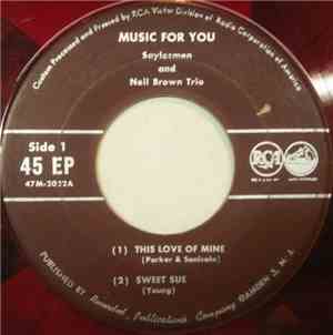 Saylesmen And Neil Brown Trio - Music For You