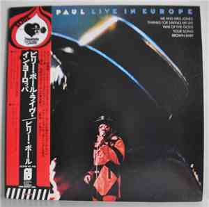 Billy Paul - Live In Europe