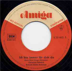Christian Schafrik - Ich Bin Immer Für Dich Da / Take It Easy