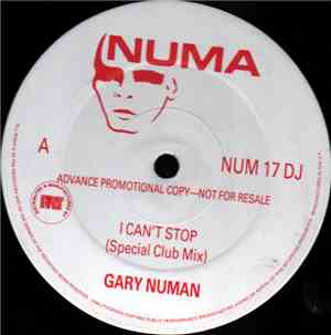 Gary Numan - I Can't Stop
