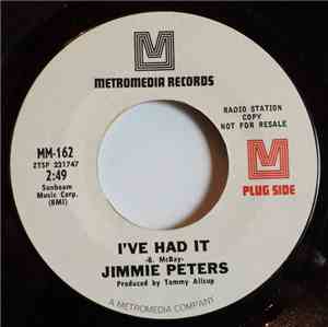 Jimmie Peters - I've Had It