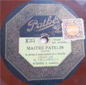 M. Villabella - Maitre Patelin / Cavalleria Rusticana