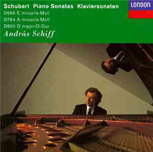 Schubert - András Schiff - Piano Sonatas - Klaviersonaten - Vol.2 D566 - D7 ...