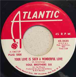 Soul Brothers Six - Your Love Is Such A Wonderful Love