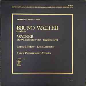 Wagner / Bruno Walter, Vienna Philharmonic Orchestra, Lauritz Melchior, Lot ...