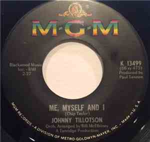 Johnny Tillotson - Me, Myself And I